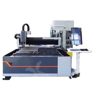 Eco Friendly 3015 3KW Fiber Laser Cutting Machine 3000W CNC Sheet Metal Cutter With Partition Dust Exhaust System Smoke